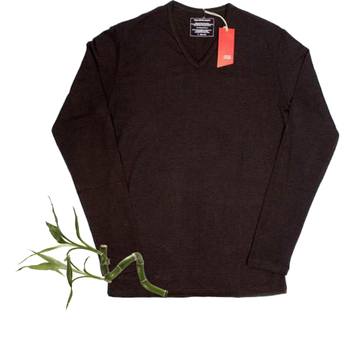 Men's L/S Bamboo Top (Emb)