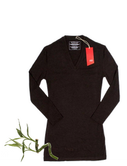 Women's Bamboo V Neck (3/4 Sleeve)